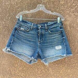 rag & bone Women's Distressed Jean Shorts